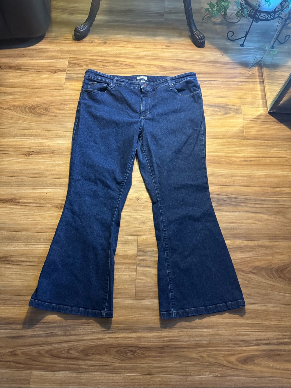Ava & Viv Navy Flare Jeans